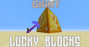 Baixar Giant Lucky Blocks para Minecraft 1.12.2