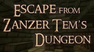 Baixar Escape from Zanzer Tem's Dungeon para Minecraft 1.7
