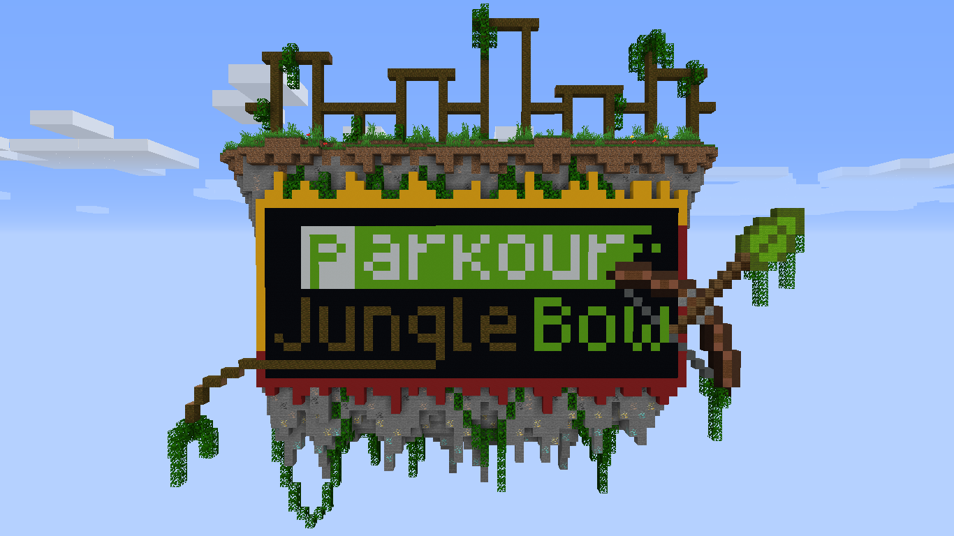 Baixar Parkour Jungle Bow para Minecraft 1.15.1