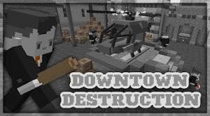 Baixar Downtown Destruction para Minecraft 1.12.2