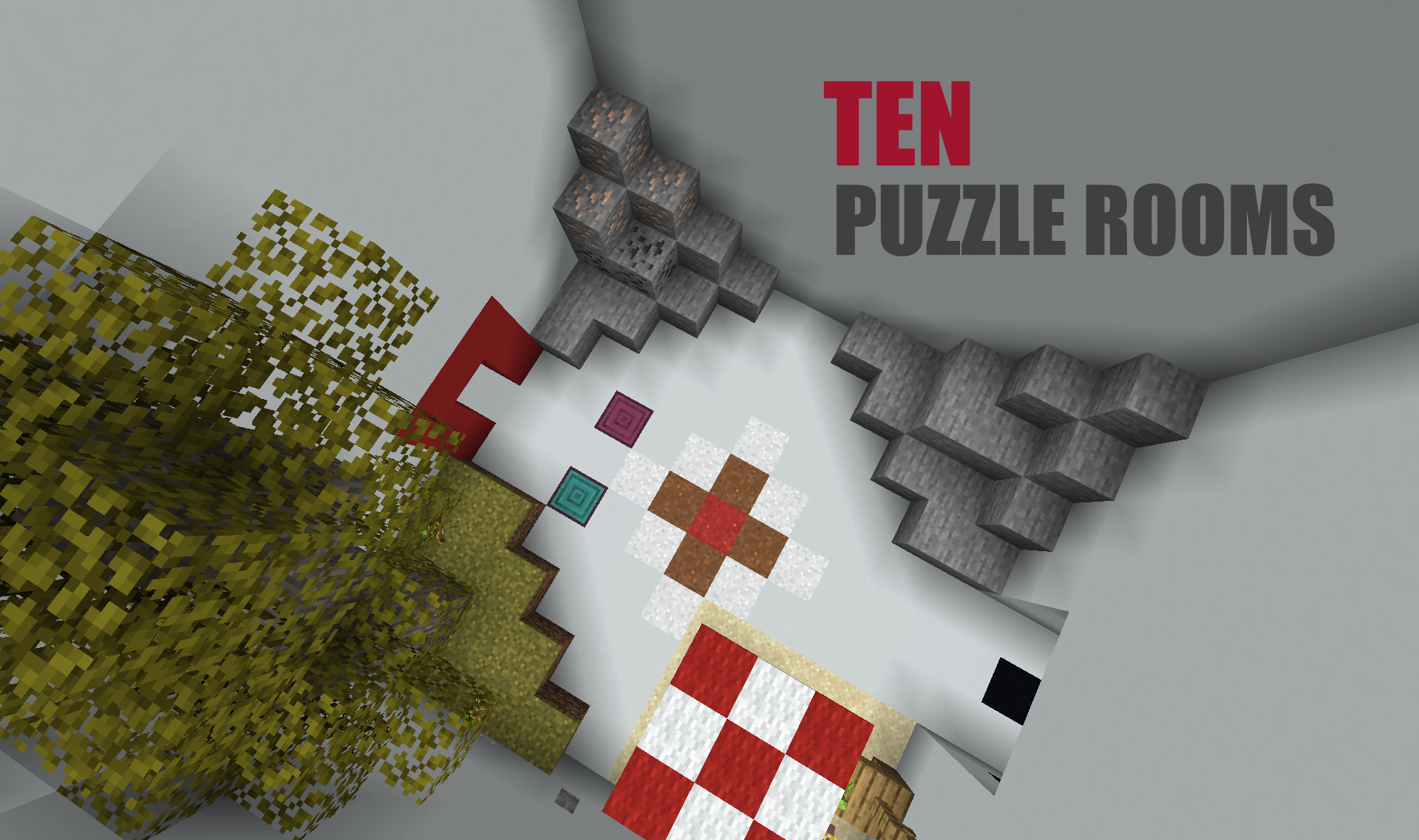 Baixar Ten Puzzle Rooms para Minecraft 1.16.4