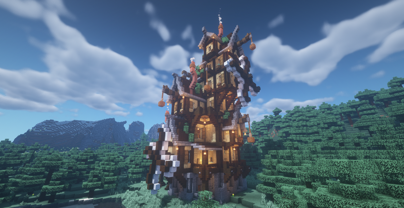 Baixar SteamPunk Mansion para Minecraft 1.16.3