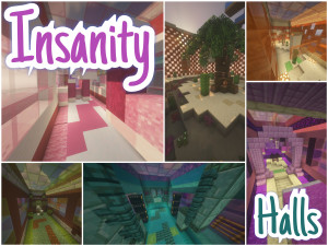 Baixar Insanity Halls 1.0 para Minecraft 1.19.4