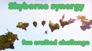 Baixar Skyborne Synergy: Fan Crafted Challenge 1.0 para Minecraft 1.19.3