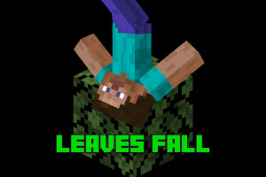 Baixar LEAVES FALL 1.0 para Minecraft 1.20