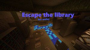 Baixar Escape the Library by unfit2 1.0 para Minecraft 1.19.4