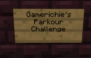 Baixar Gamerichie's Parkour Challenge para Minecraft 1.10.2