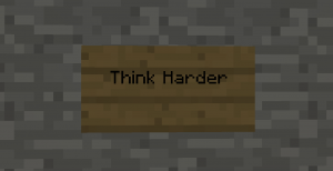 Baixar Think Harder para Minecraft 1.12