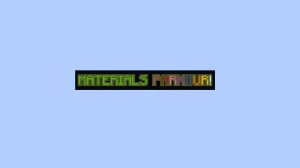 Baixar Materials Parkour para Minecraft 1.12.2