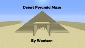 Baixar Desert Pyramid Maze para Minecraft 1.8