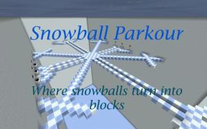 Baixar Snowball Parkour para Minecraft 1.8