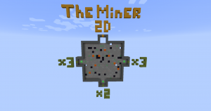 Baixar The Miner 2D para Minecraft 1.12.1