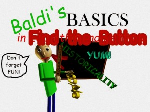 Baixar Baldi's Basics in Find the Button para Minecraft 1.13.1
