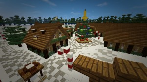 Baixar Santa's Christmas Village para Minecraft 1.12.2