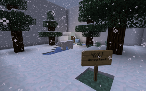 Baixar A Winter Find the Button para Minecraft 1.13.2