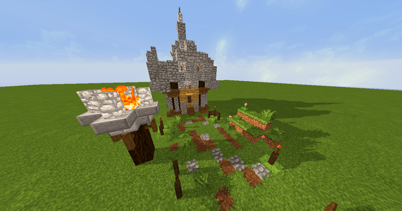 Baixar Tiny Rustic Hut para Minecraft 1.12.2