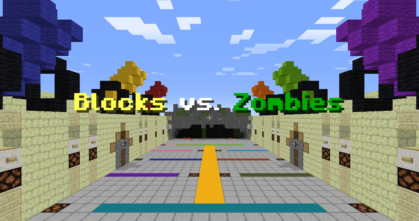 Baixar Blocks vs. Zombies: Fanmade para Minecraft 1.13.2