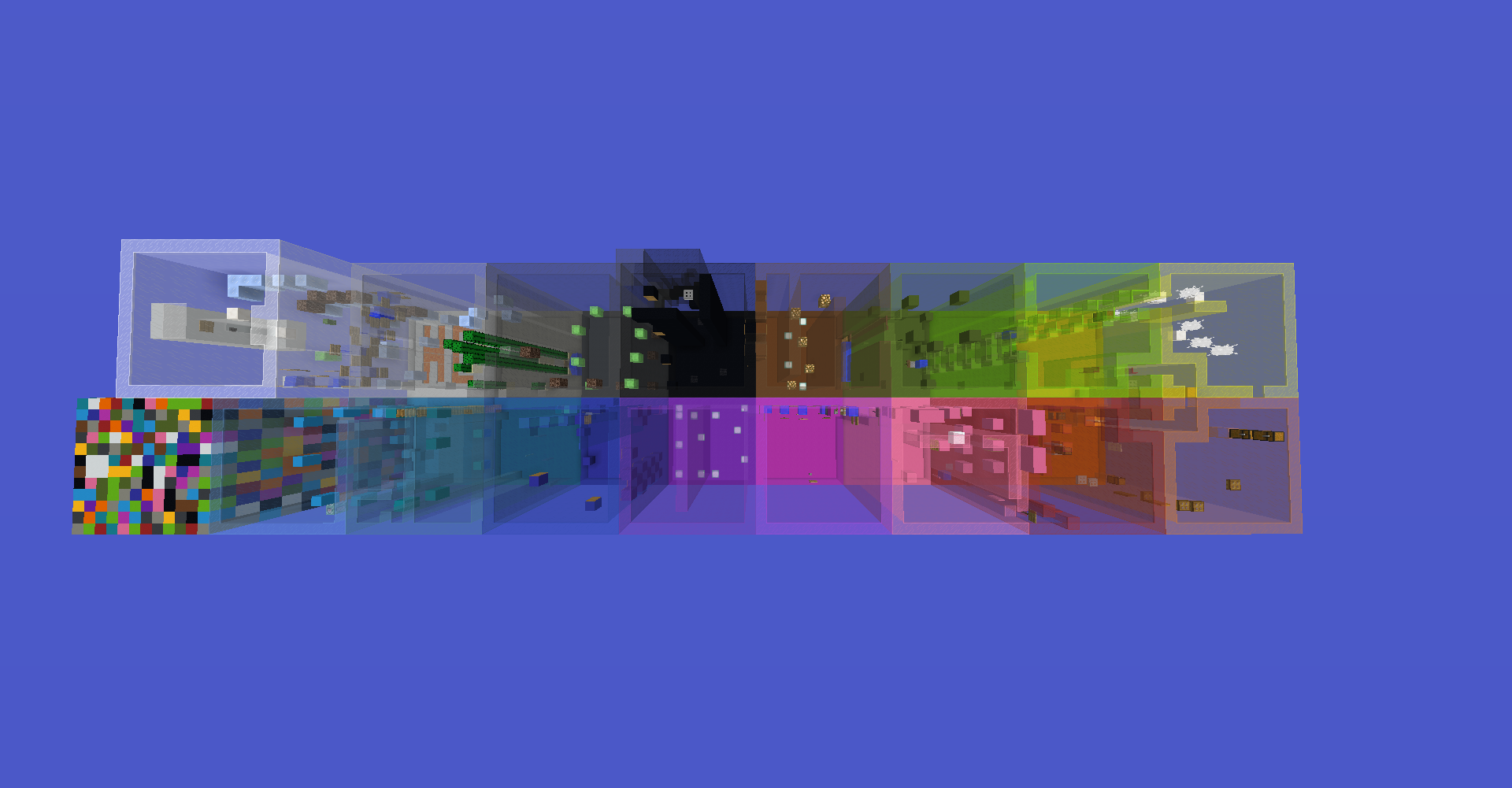 Baixar Colorful Parkour para Minecraft 1.12.2