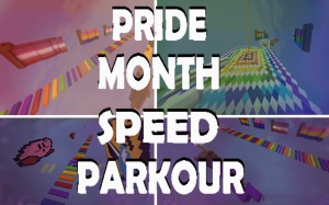 Baixar Pride Month Speed Parkour! para Minecraft 1.14.2