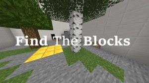 Baixar Find The Blocks para Minecraft 1.14.4
