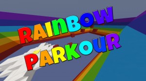 Baixar The Rainbow Parkour para Minecraft 1.12.2