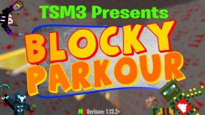 Baixar Blocky Parkour para Minecraft 1.13.2