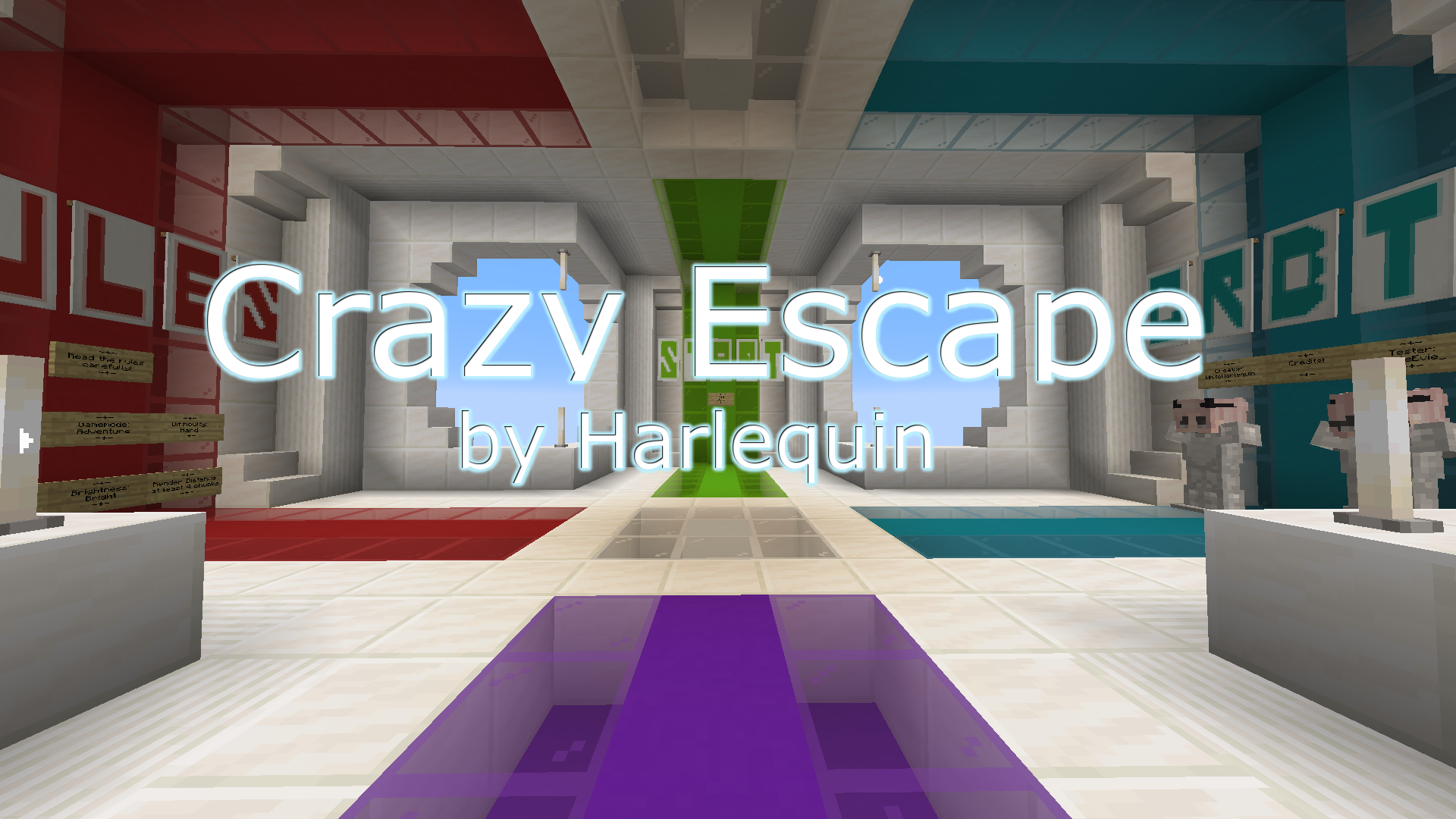 Baixar Crazy Escape para Minecraft 1.15.2