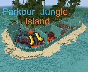 Baixar Parkour Jungle Island para Minecraft 1.16.3