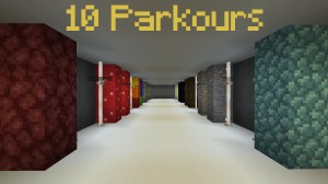 Baixar 10 Parkours para Minecraft 1.16.5