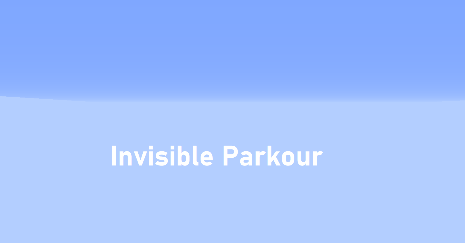 Baixar Invisible Parkour para Minecraft 1.16.4