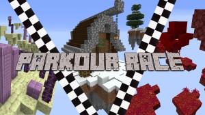 Baixar THE PARKOUR RACE para Minecraft 1.16.4