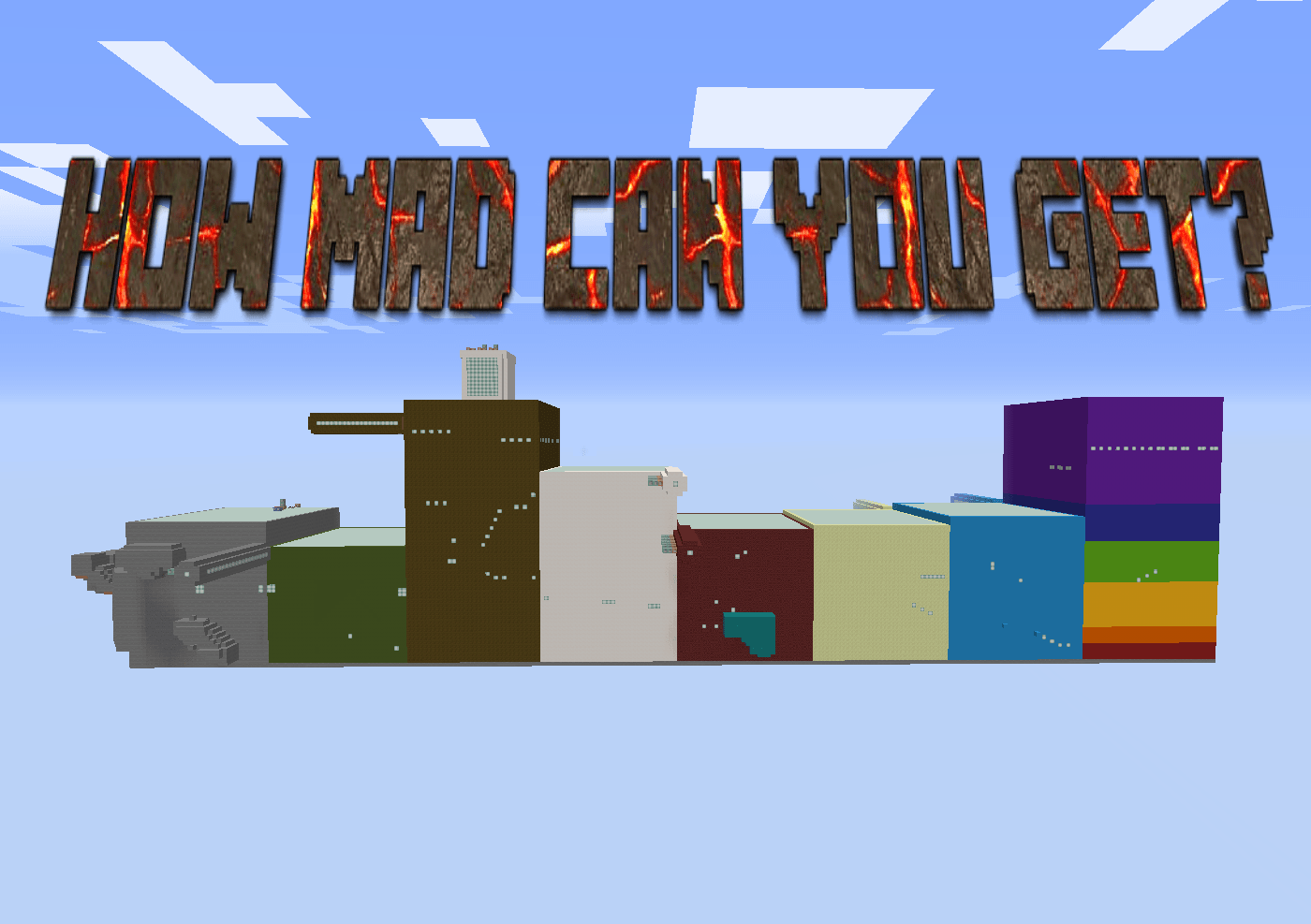 Baixar How Mad Can You Get? para Minecraft 1.16.5