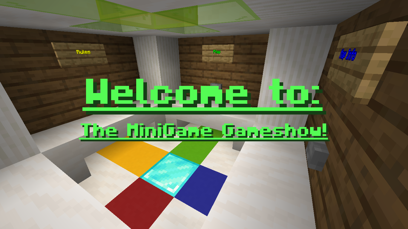 Baixar The Minigame Gameshow para Minecraft 1.17.1