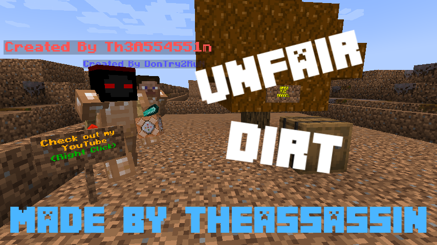 Baixar Unfair Dirt 1.2 para Minecraft 1.18.2