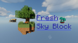 Baixar Fresh Sky Block 1.2 para Minecraft 1.19.3