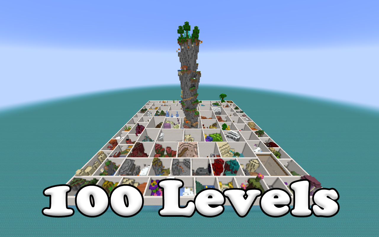 Baixar 100 Levels 1.2 para Minecraft 1.20.1