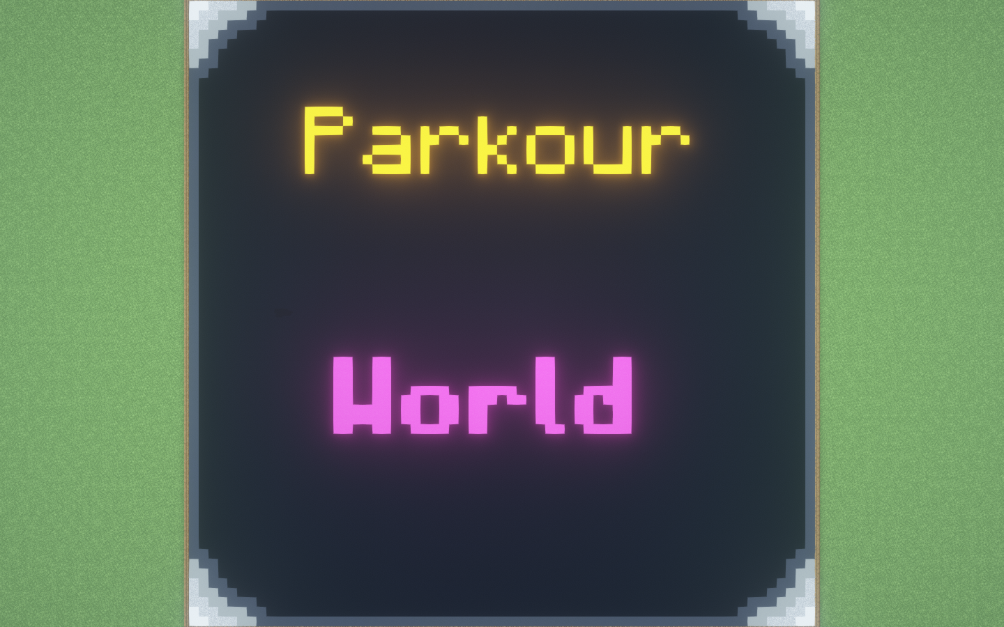 Baixar Parkour World 1.0 para Minecraft 1.18.1