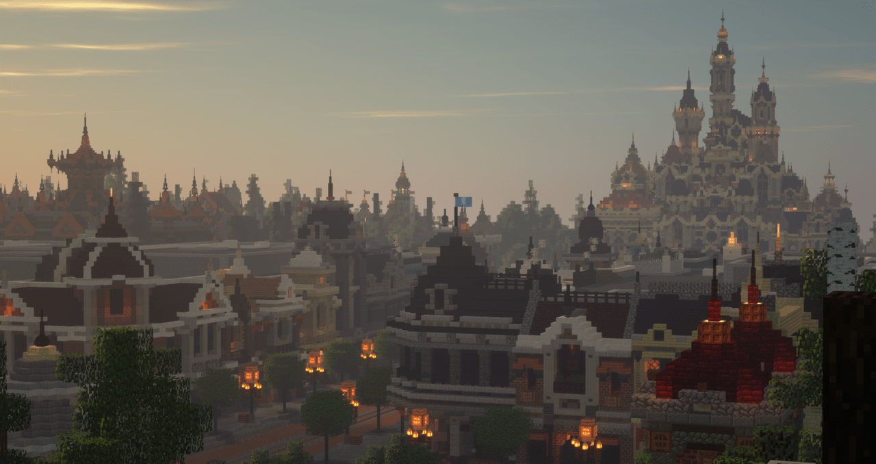 Baixar Valenturia Themepark 1.0 para Minecraft 1.18.2