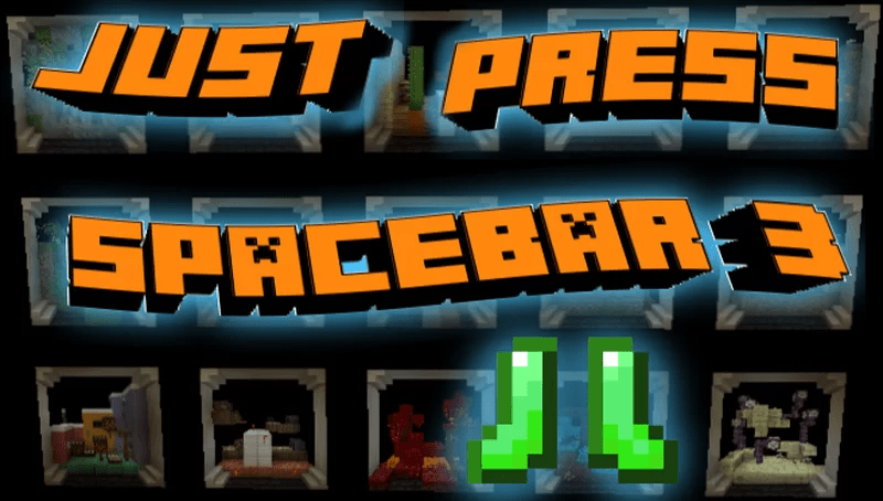 Baixar Just Press Spacebar 3 1.1.1 para Minecraft 1.19.3