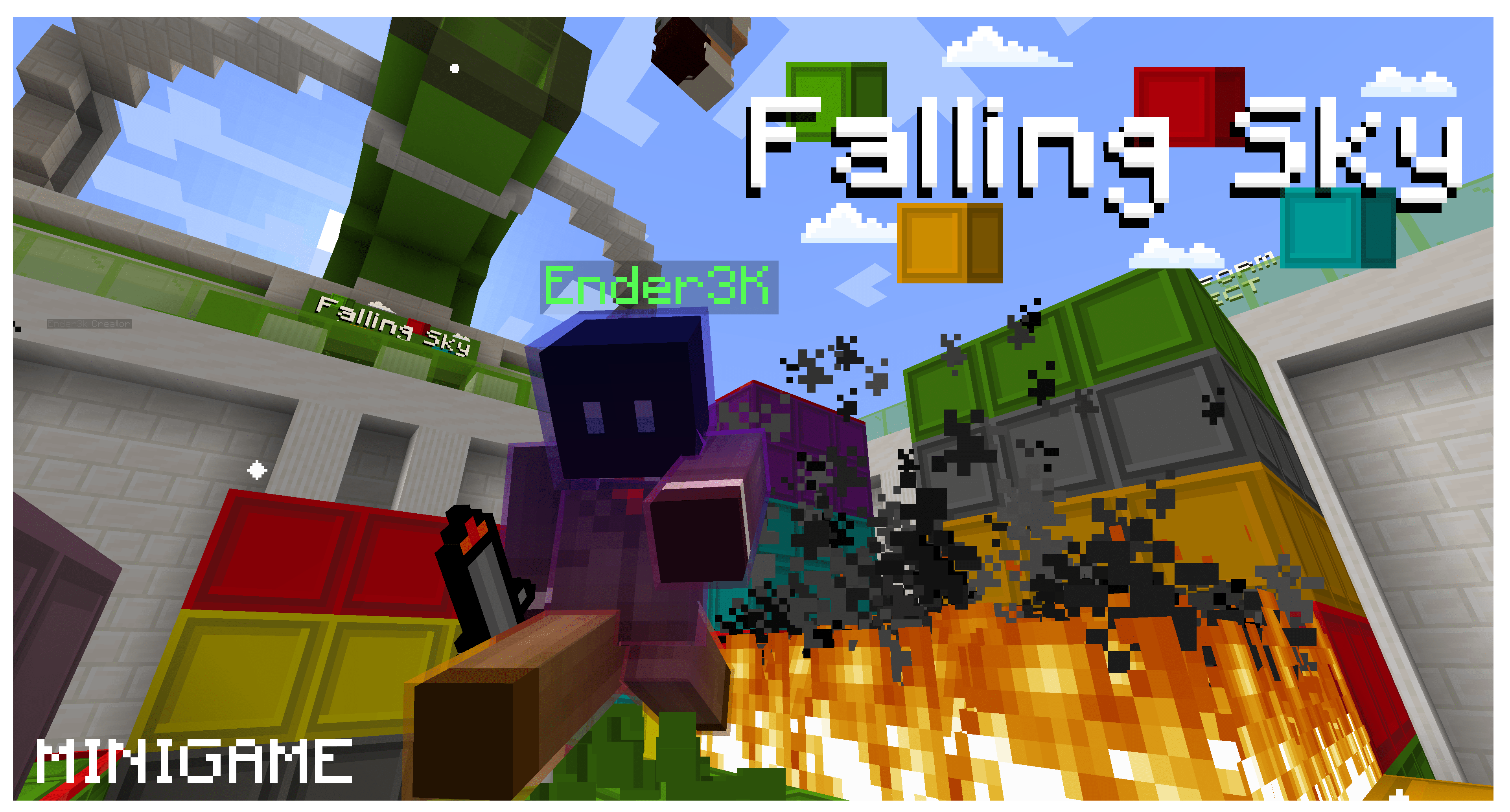 Baixar Falling Sky 1.03 para Minecraft 1.18.2