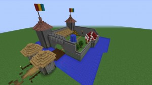 Baixar Find the Button: The Castle para Minecraft 1.12.2