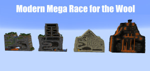 Baixar Modern Mega Race for the Wool 1.0 para Minecraft 1.18.1