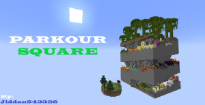 Baixar Parkour Square 1.0 para Minecraft 1.19.2