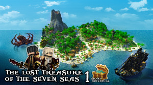 Baixar The Lost Treasure of the Seven Seas 1.0 para Minecraft 1.19.1