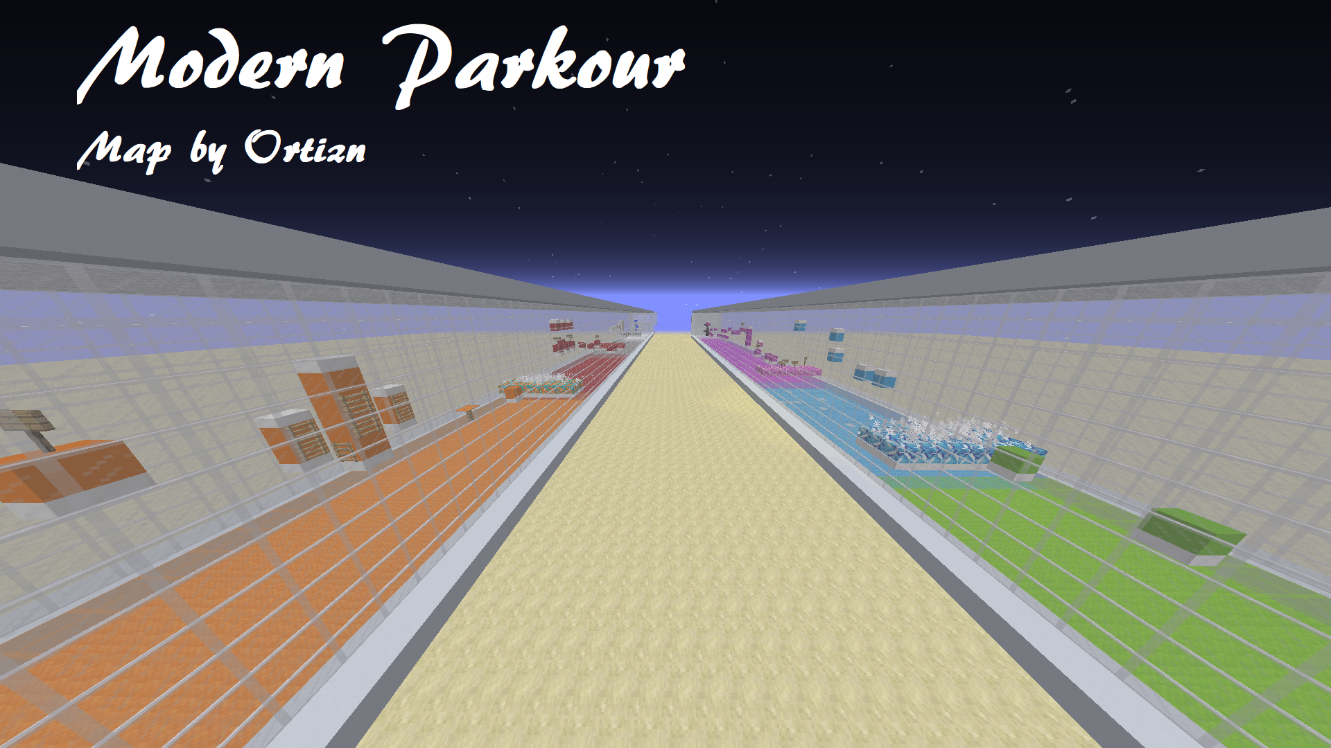 Baixar Modern Parkour para Minecraft 1.12.2