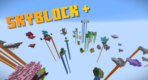 Baixar Skyblock Plus para Minecraft 1.21.8