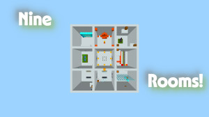 Baixar Nine Rooms para Minecraft 1.21.4