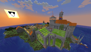 Baixar Amazing Castle -Town & Sewer para Minecraft 1.21.4