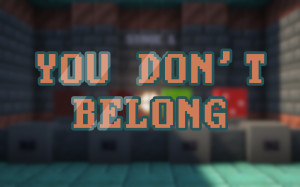 Baixar You Don't Belong para Minecraft 1.21