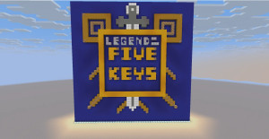 Baixar Legend of the Five Keys para Minecraft 1.21.11